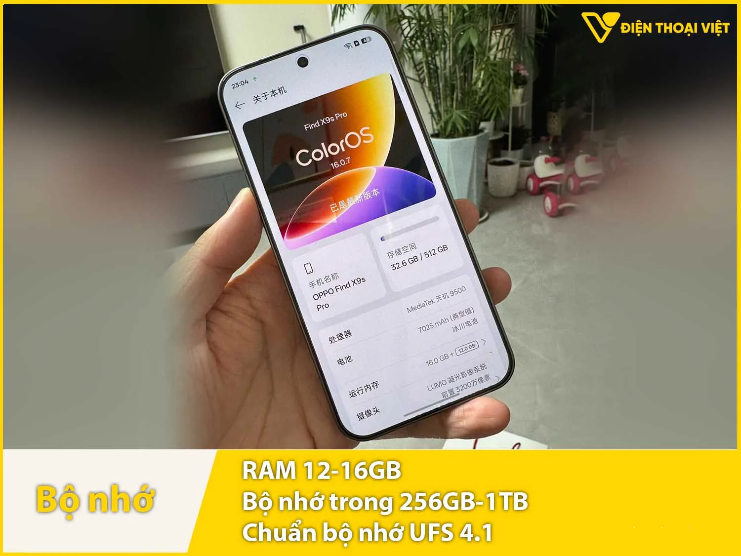 RAM 12-16GB & Bộ nhớ trong 256GB-1TB