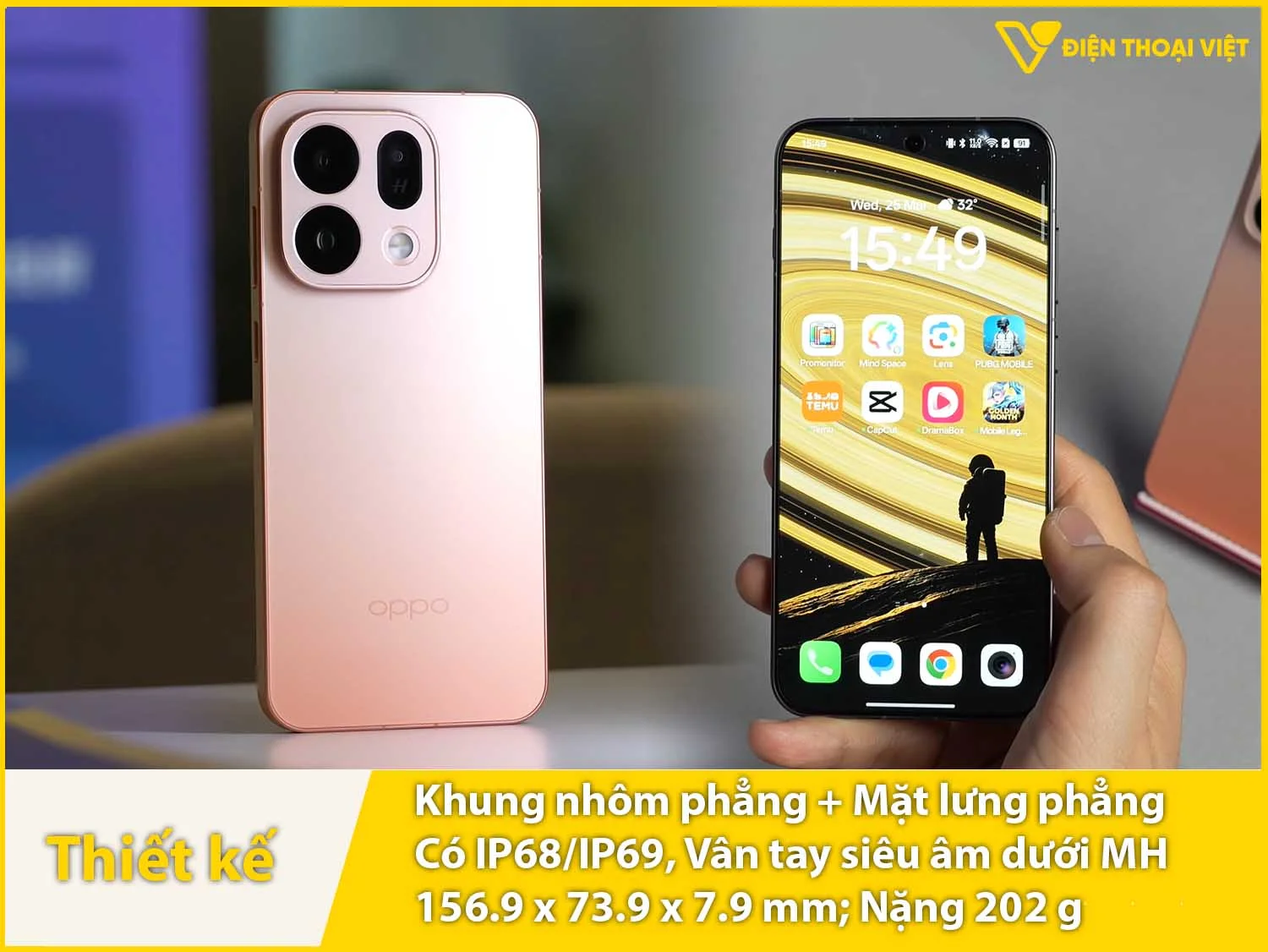 Khung nhôm phẳng & 2 mặt trước/sau phẳng