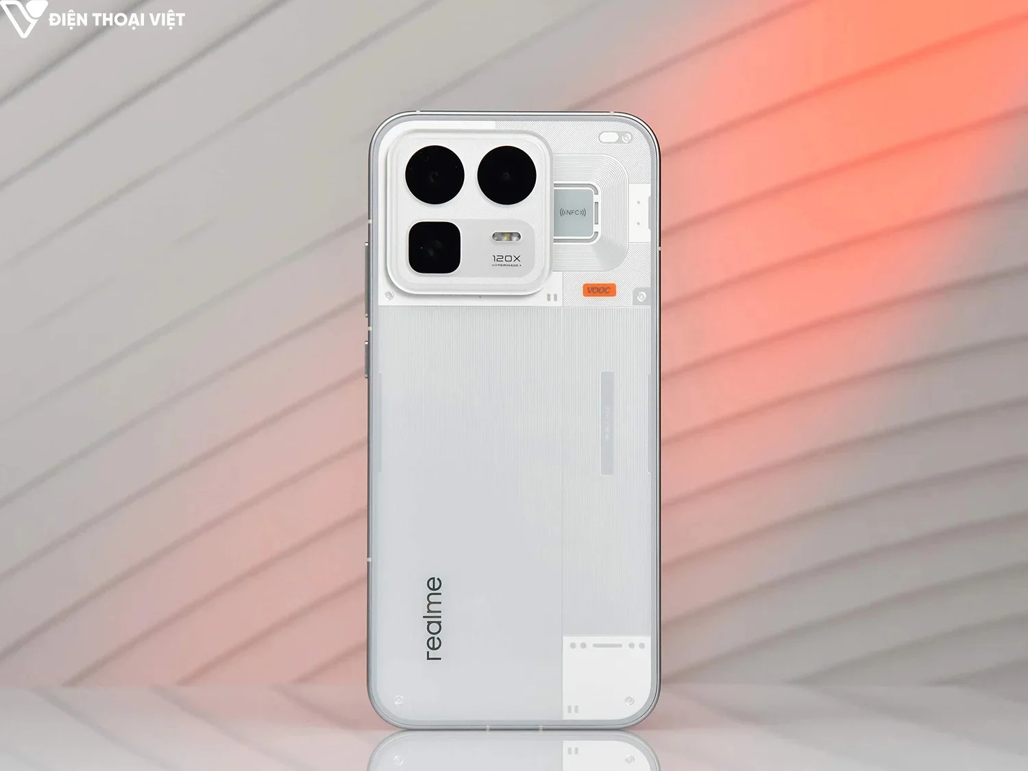 Realme Neo8 màu bạc