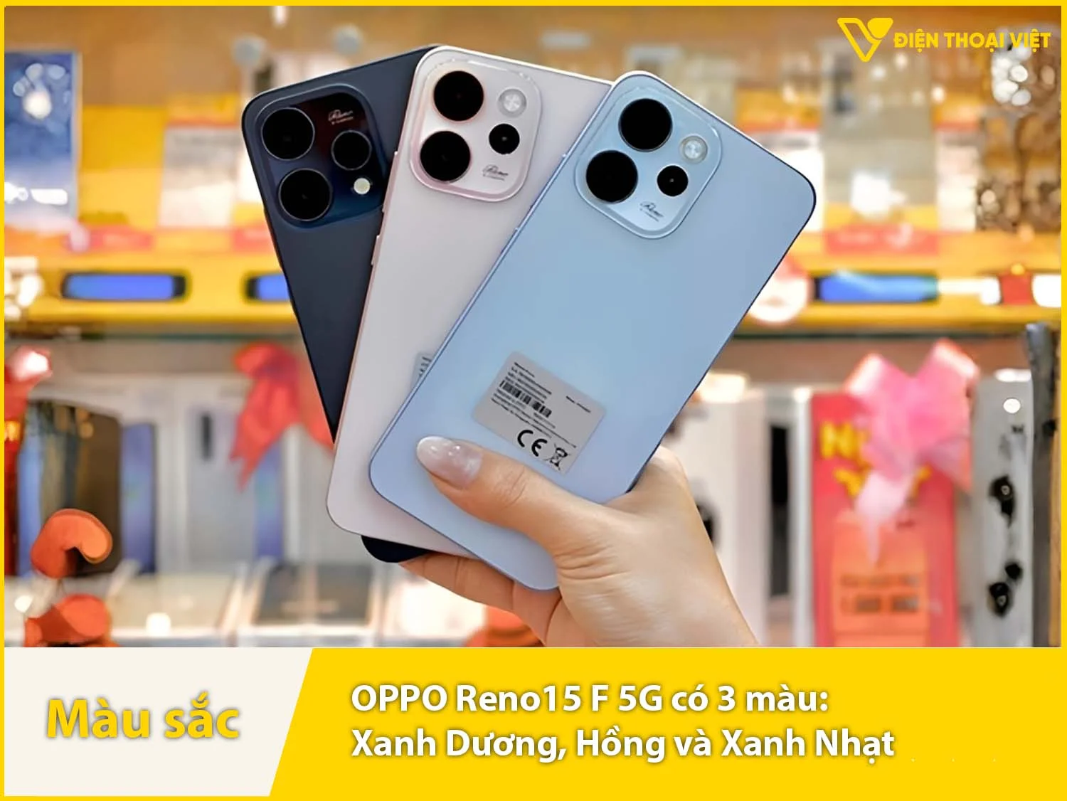 Máy có 3 màu sắc