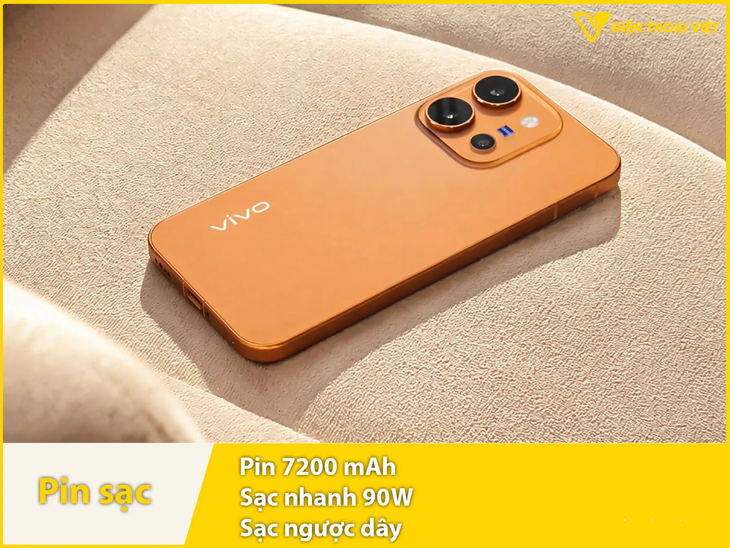 Pin 7200mAh & Sạc nhanh 90W