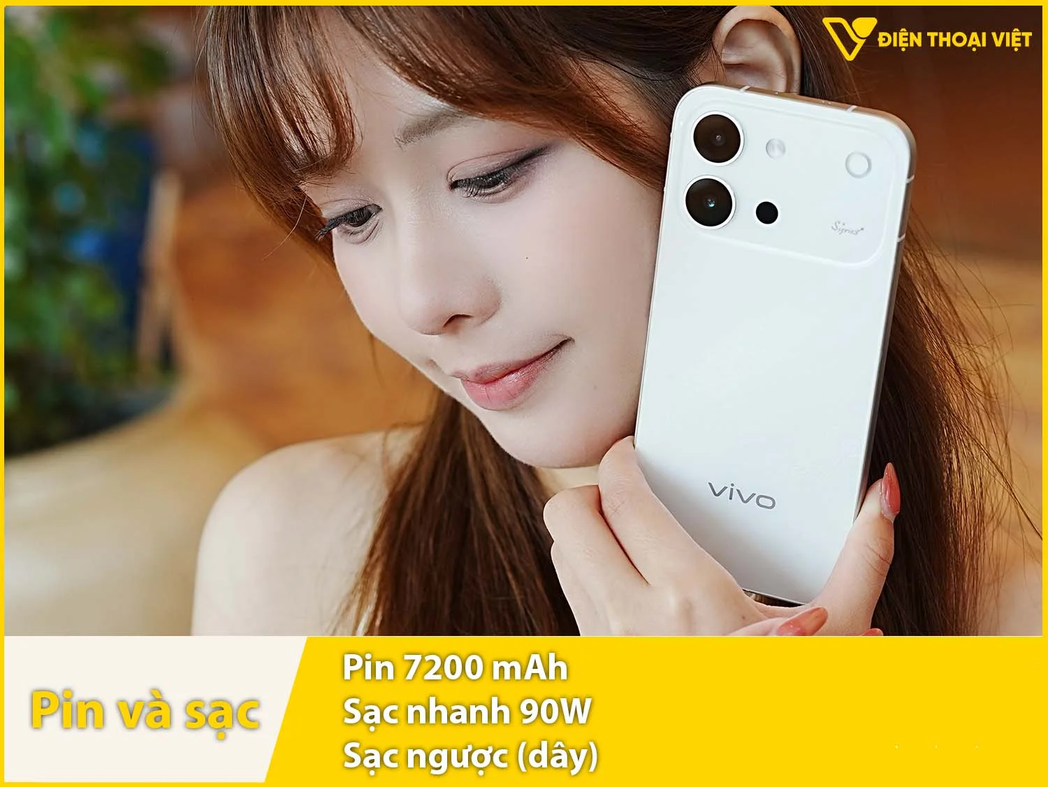 Pin 7200mAh & Sạc nhanh 90W