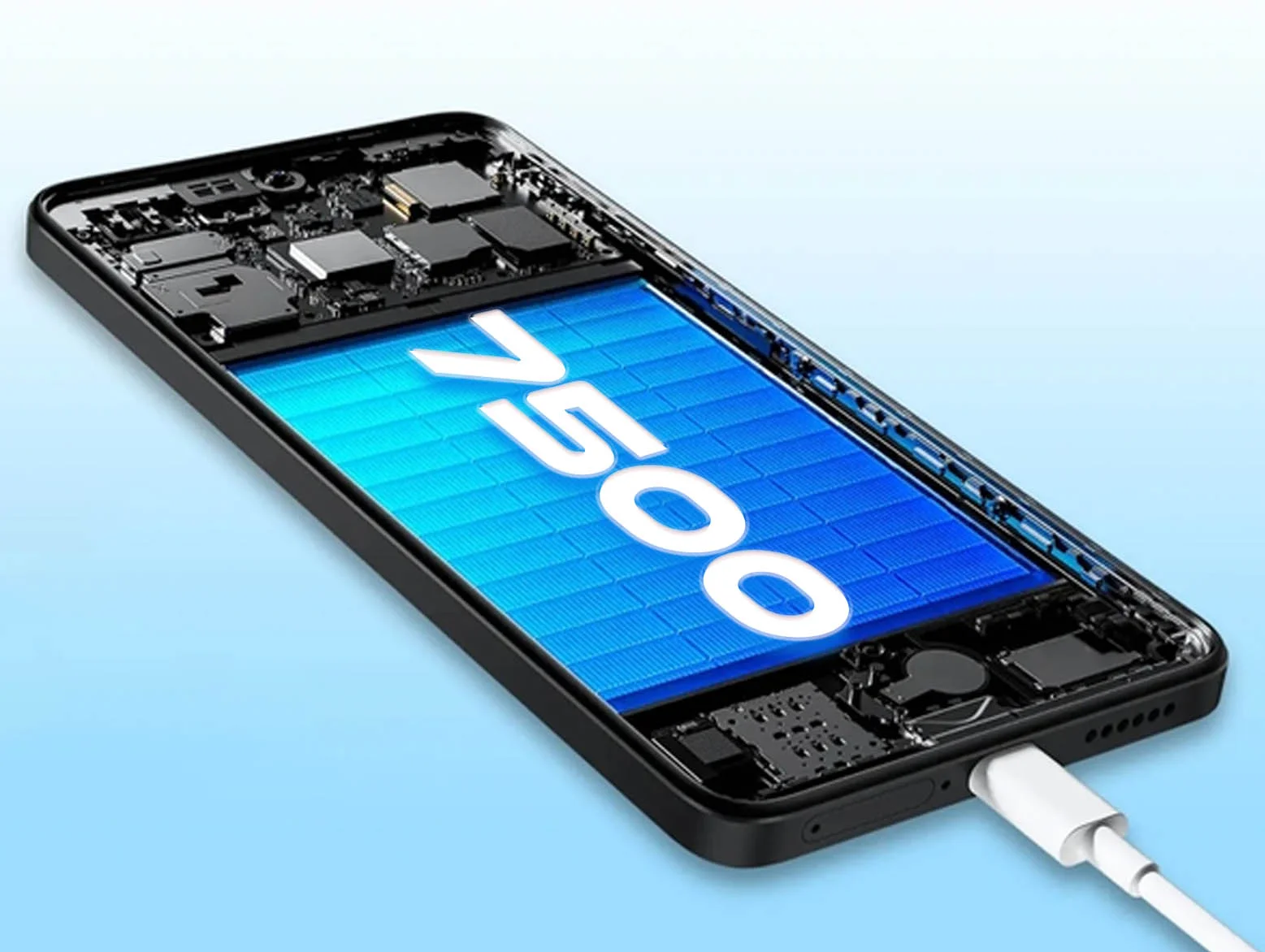 Pin 7500mAh và sạc nhanh 35W