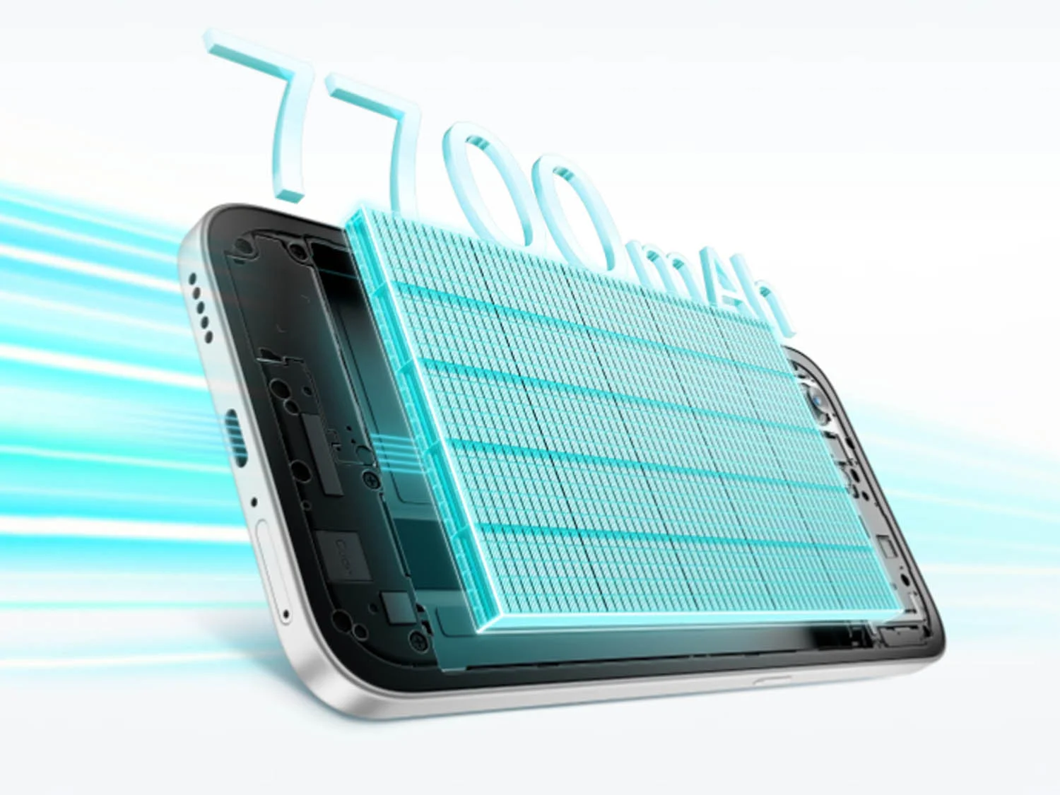 Pin khủng 7700mAh & Sạc nhanh 45W