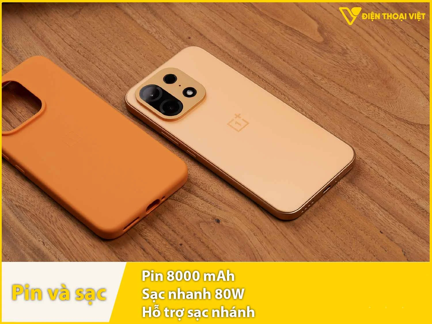Pin khủng 8000mAh & Sạc nhanh 80W