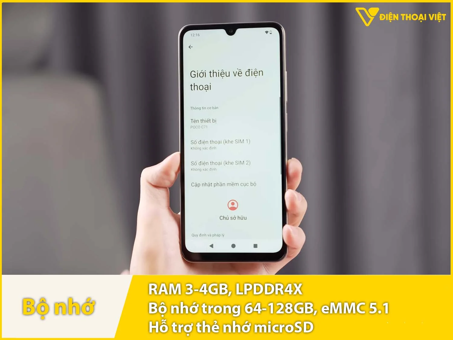 RAM 3-4GB & Bộ nhớ trong 64-128GB