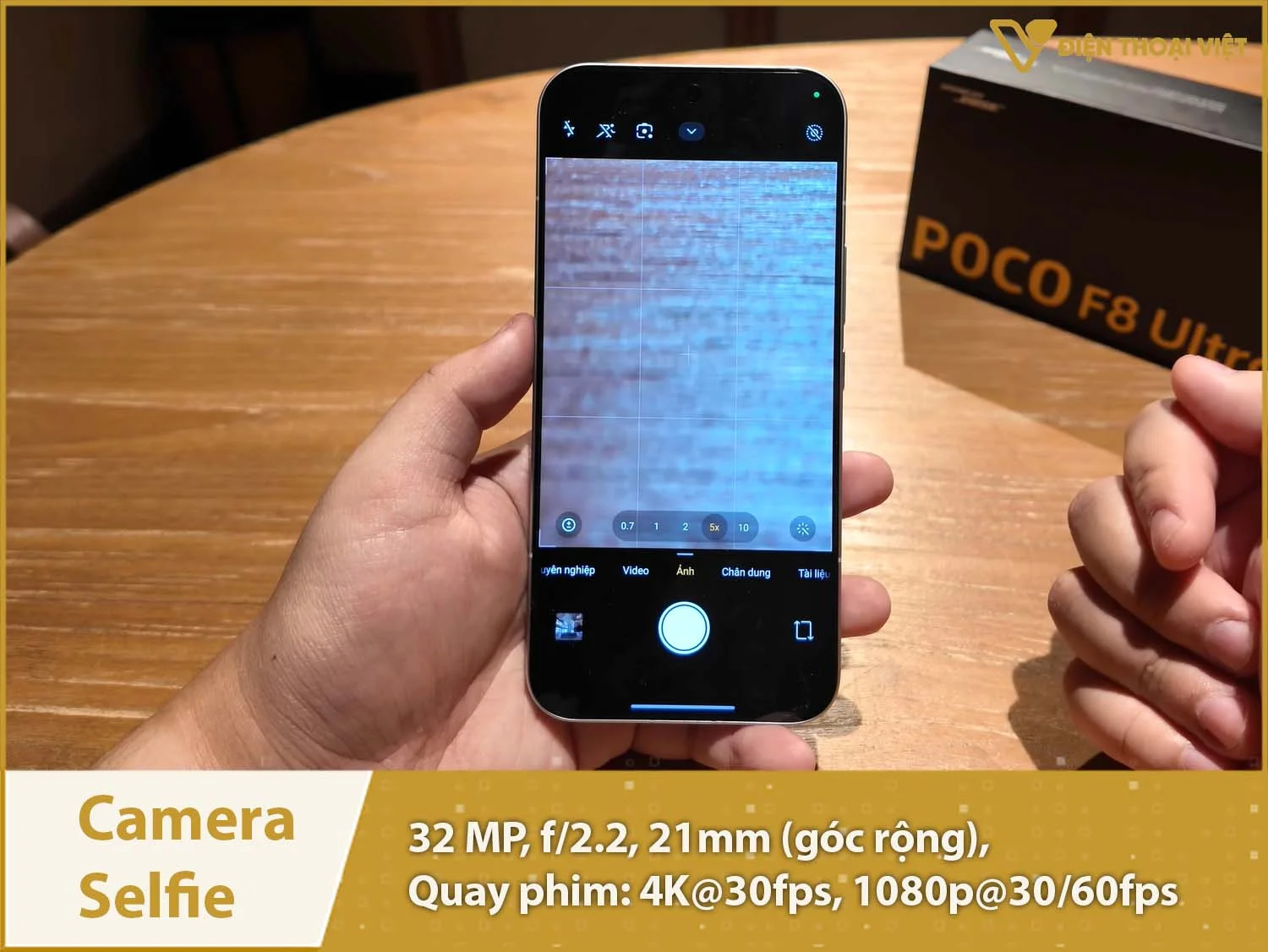 Camera selfie 32MP & Quay phim 4K