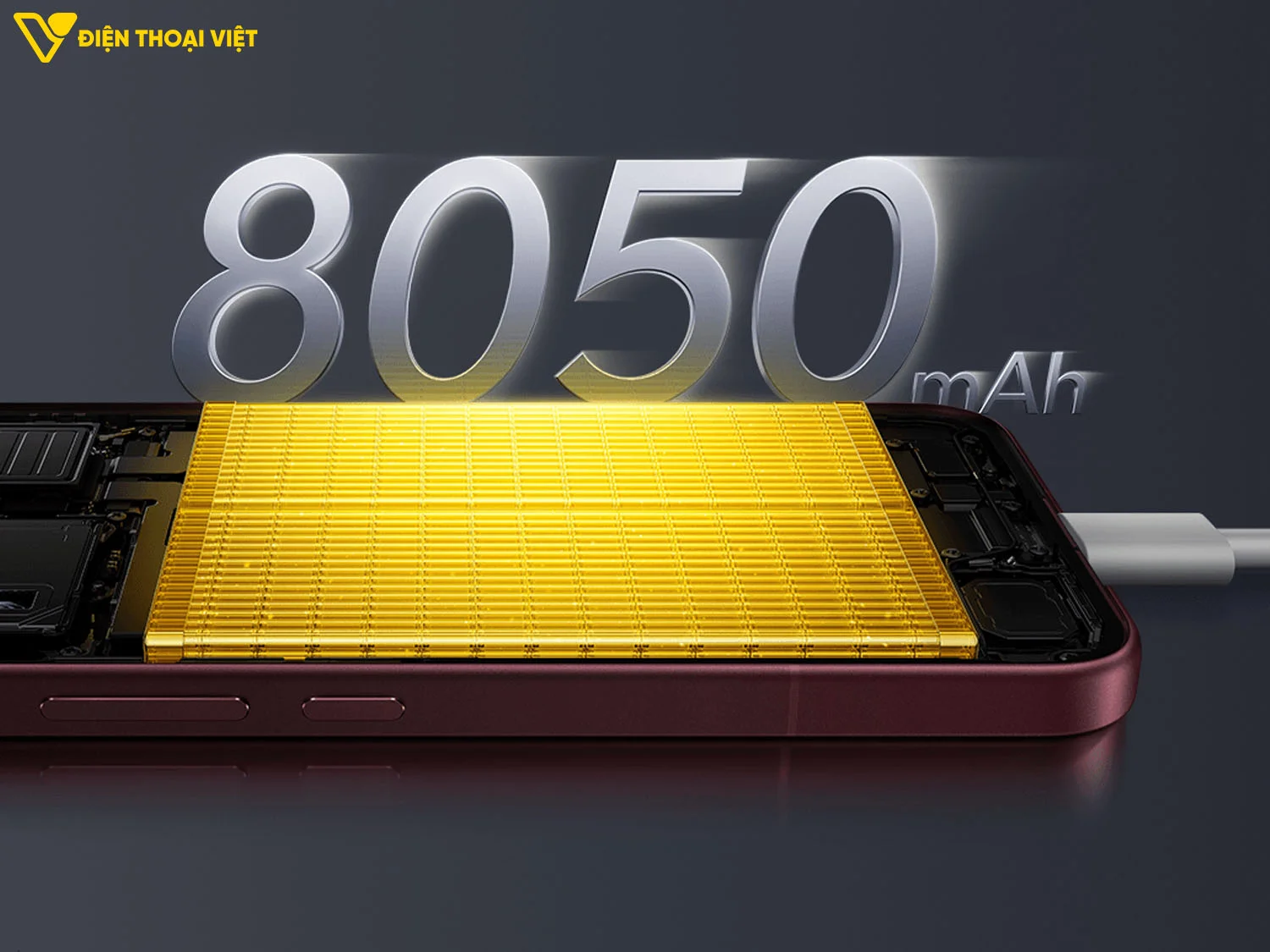 POCO F9 Ultra có pin 8050mAh, sạc dây 100W
