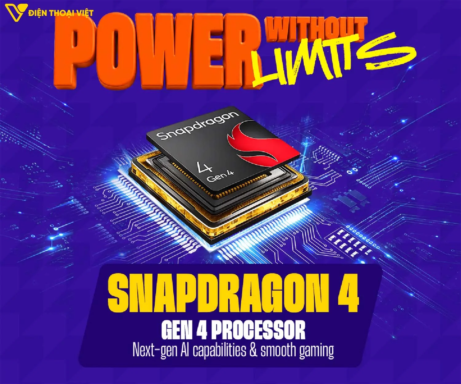 POCO M8 Power được trang bị Snapdragon 4 Gen 4