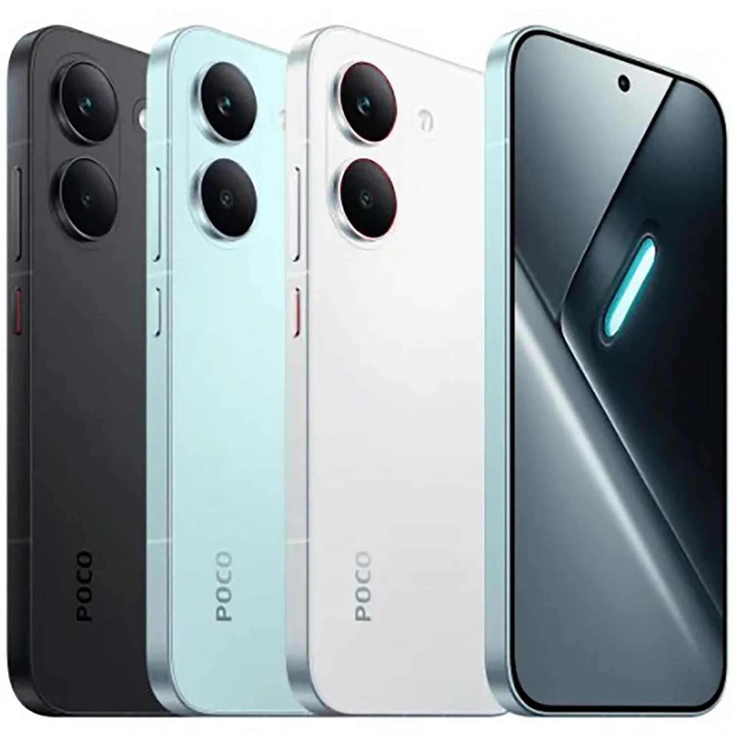 POCO X8 Pro sẽ có 3 màu: Đen, Trắng và Xanh