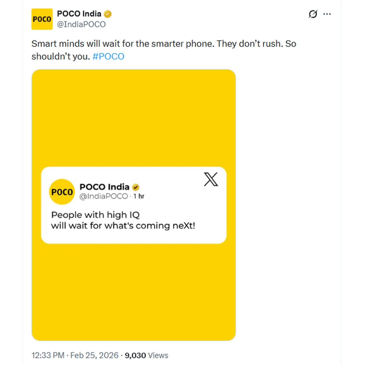 Thông tin xác nhận ra mắt POCO X8 Pro và X8 Pro Max (nguồn POCO Ấn Độ)