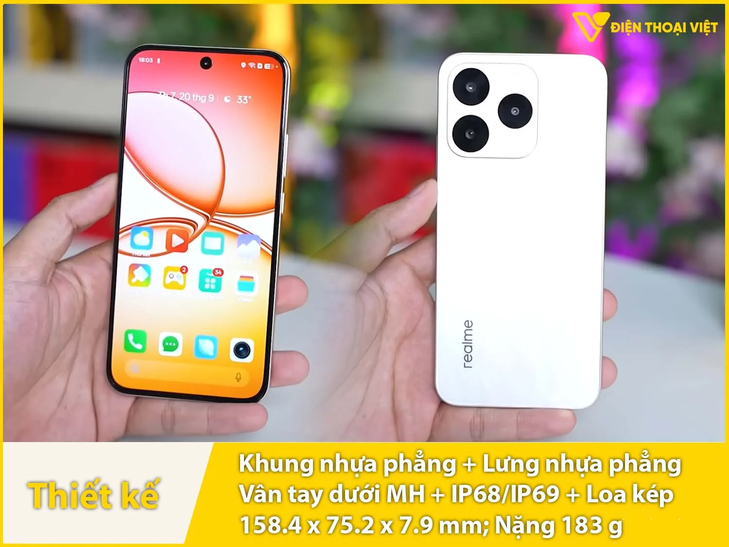 Khung nhựa phẳng & Mặt lưng nhựa phẳng, có IP68/IP69