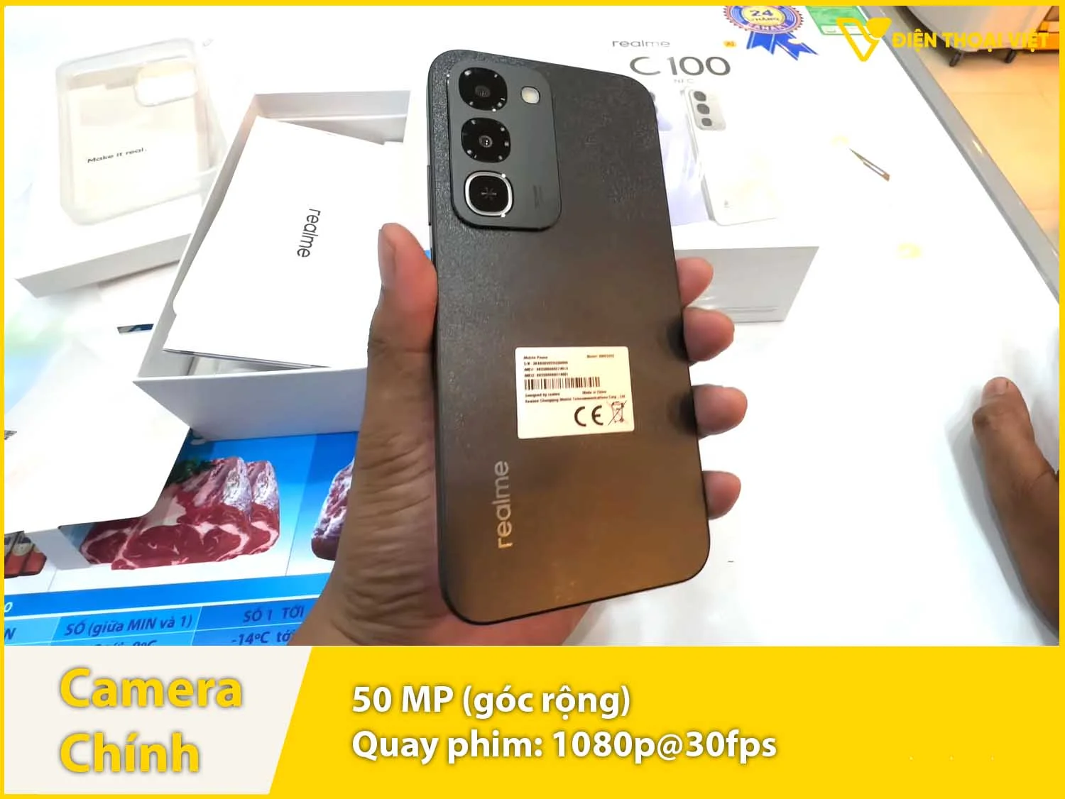 Camera sau 50MP chụp ảnh sắc nét