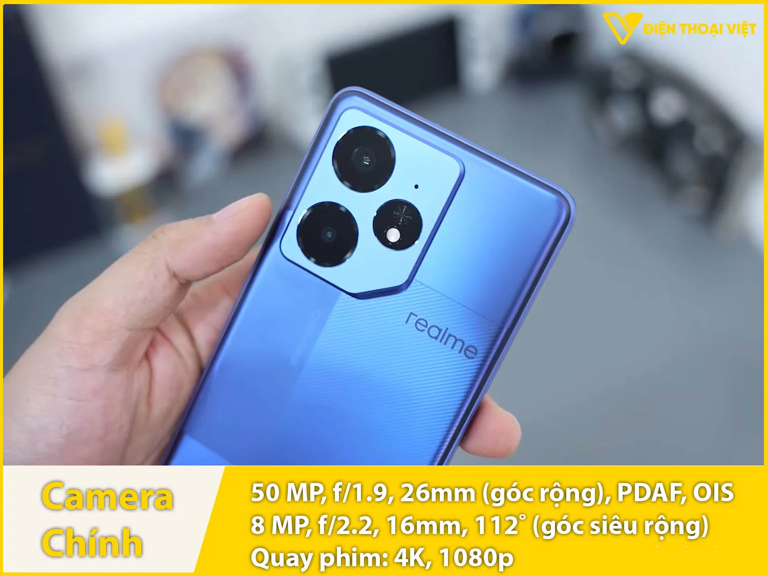 Camera kép 50MP & Quay video 4K