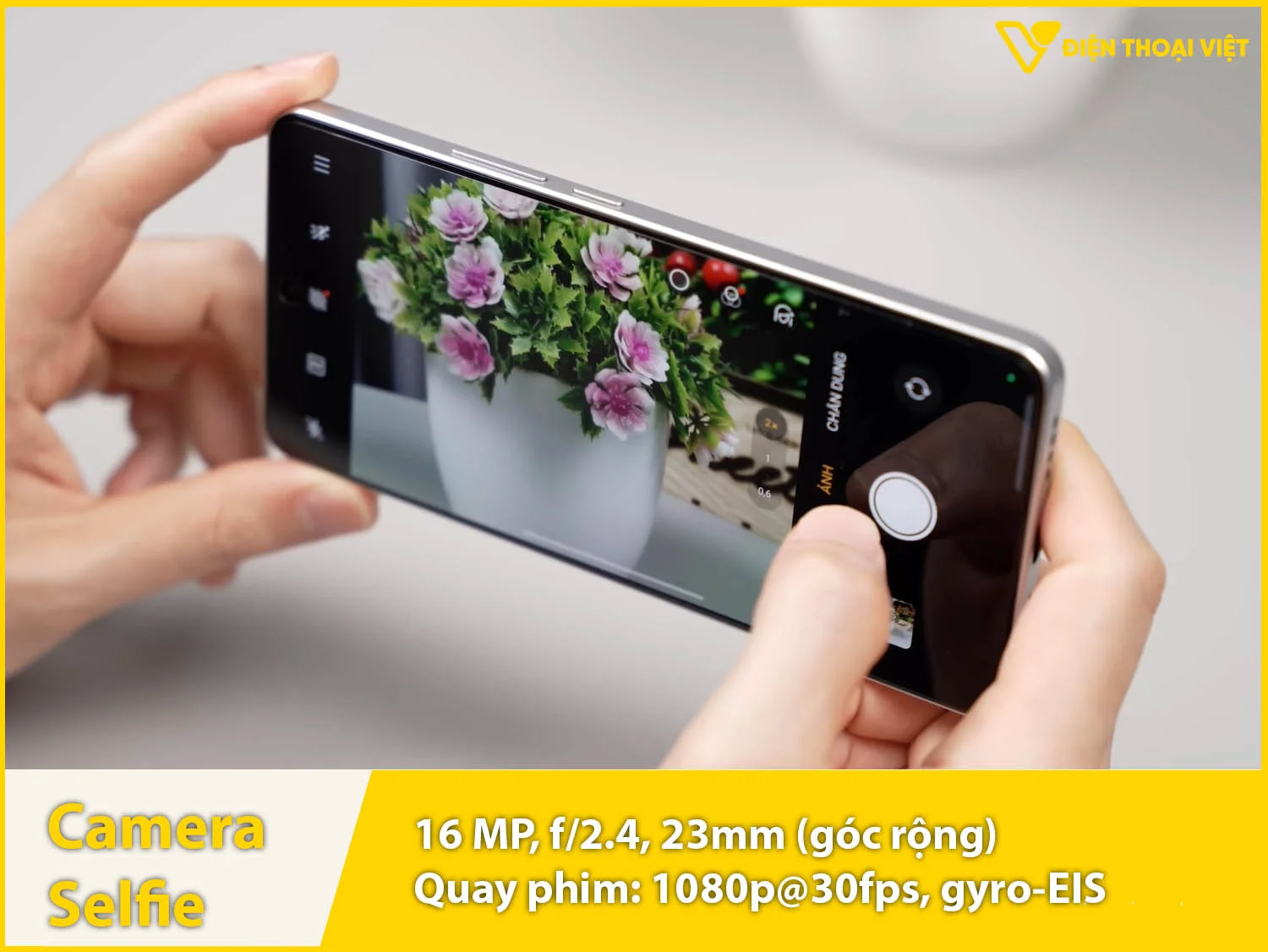 Camera selfie 32MP & quay phim 1080p