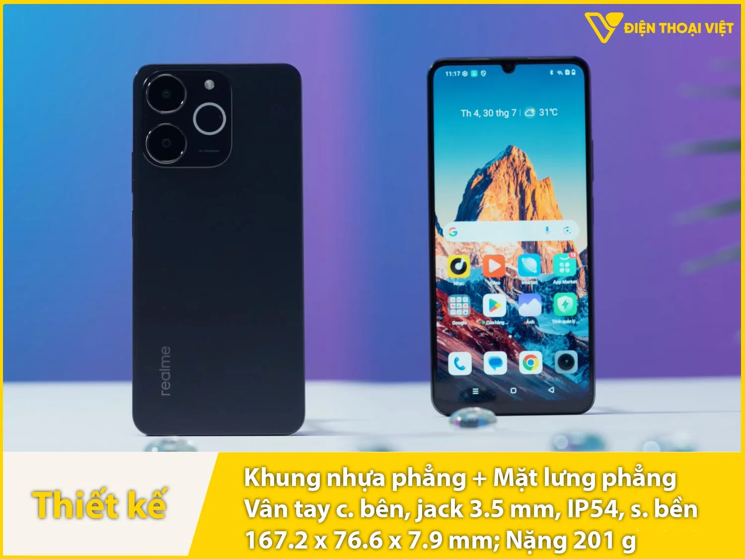 Khung nhựa phẳng & 2 mặt trước sau phẳng