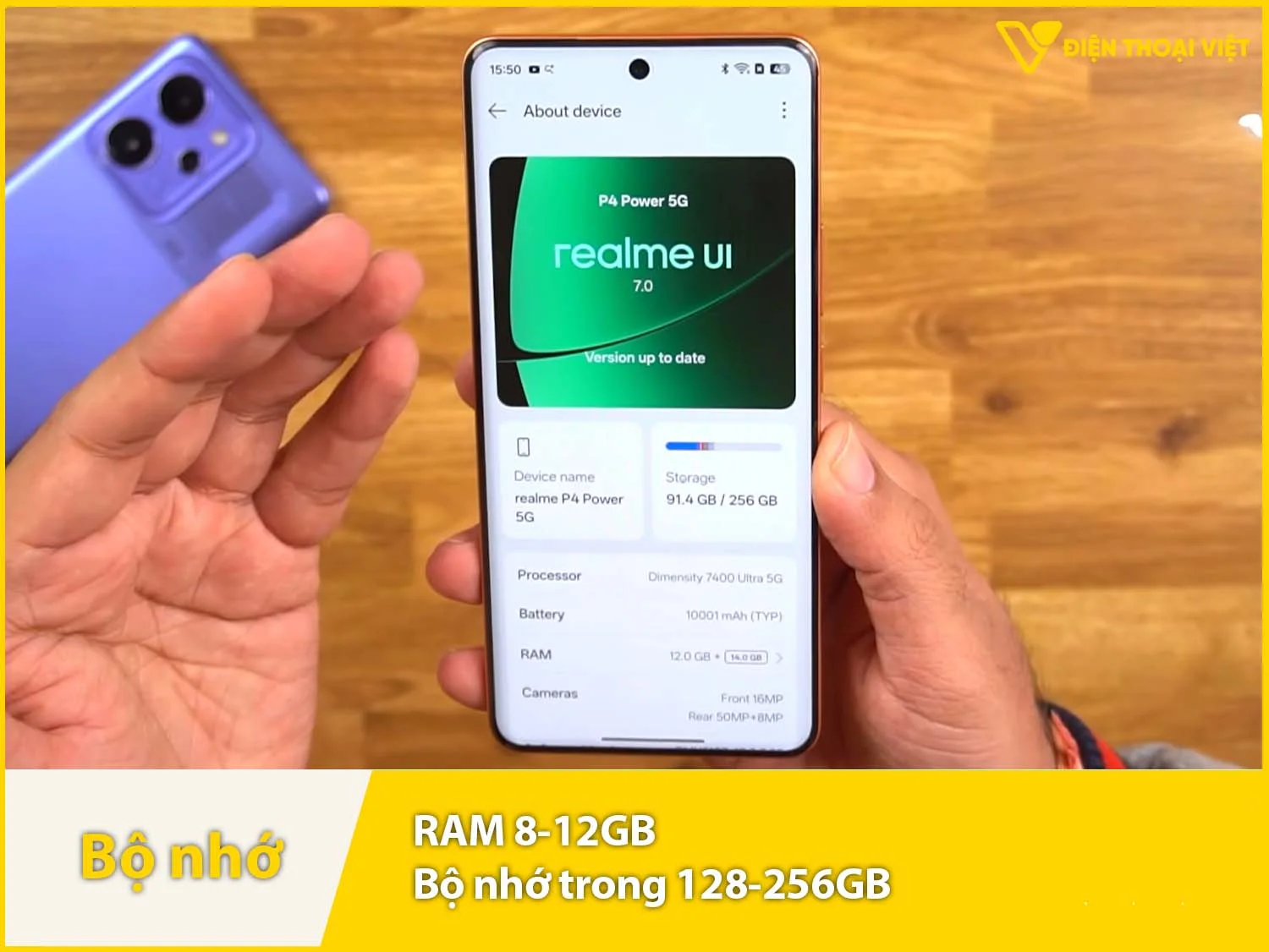 REDMI Note 15 có RAM 6-8GB & Bộ nhớ trong 128-256GB