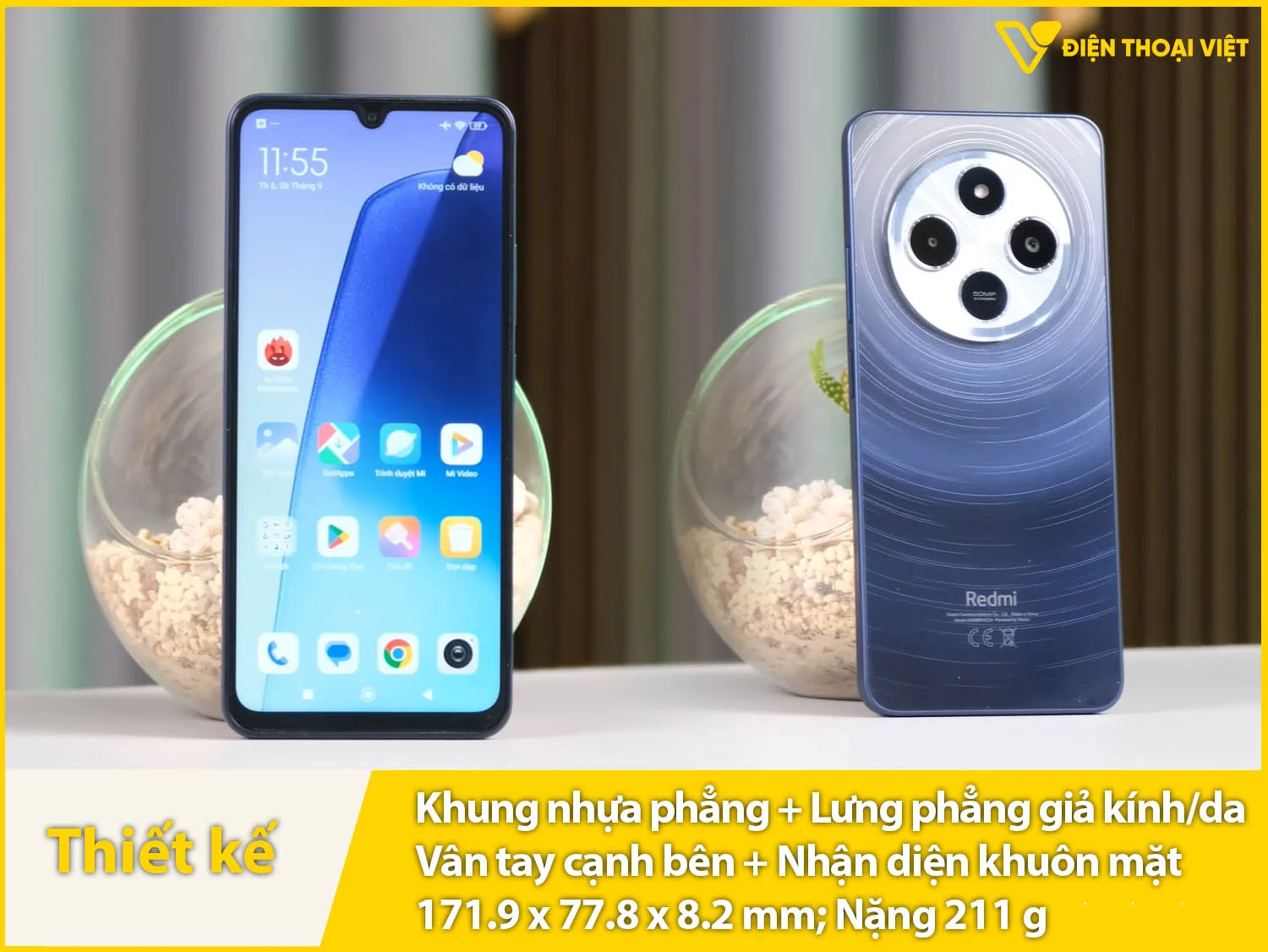 Thiết kế thời trang, mặt lưng sang trọng