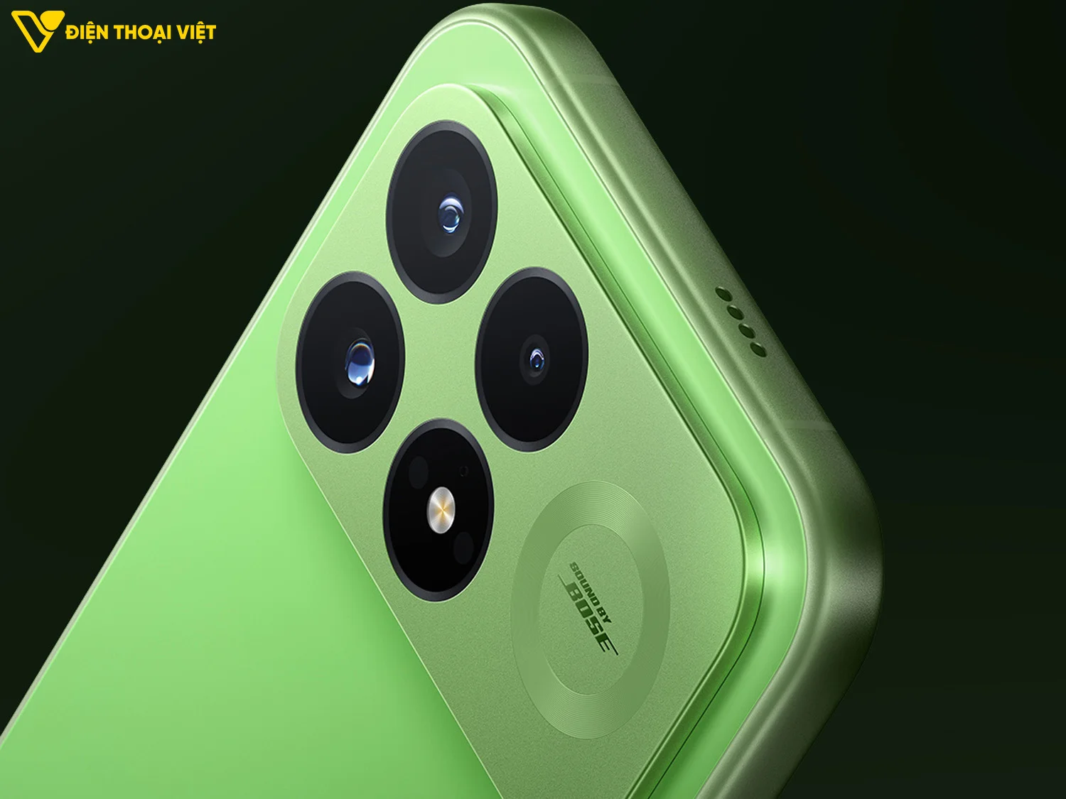 Thiết kế cạnh trên của REDMI K100 Pro
