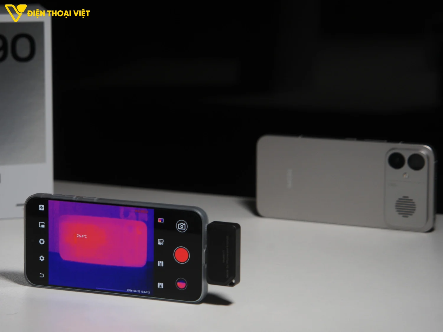 Cùng thử nghiệm đo nhiệt độ REDMI K90 Max