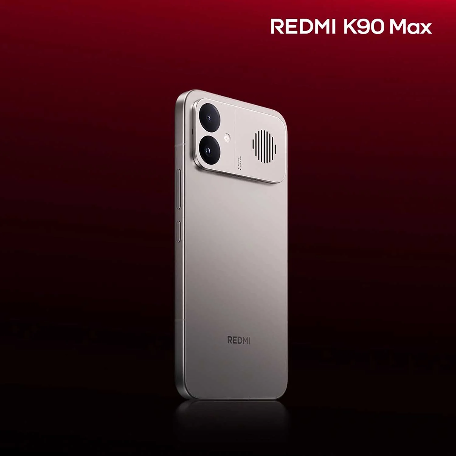 REDMI K90 Max - Thiết kế vuông vức, khung kim loại