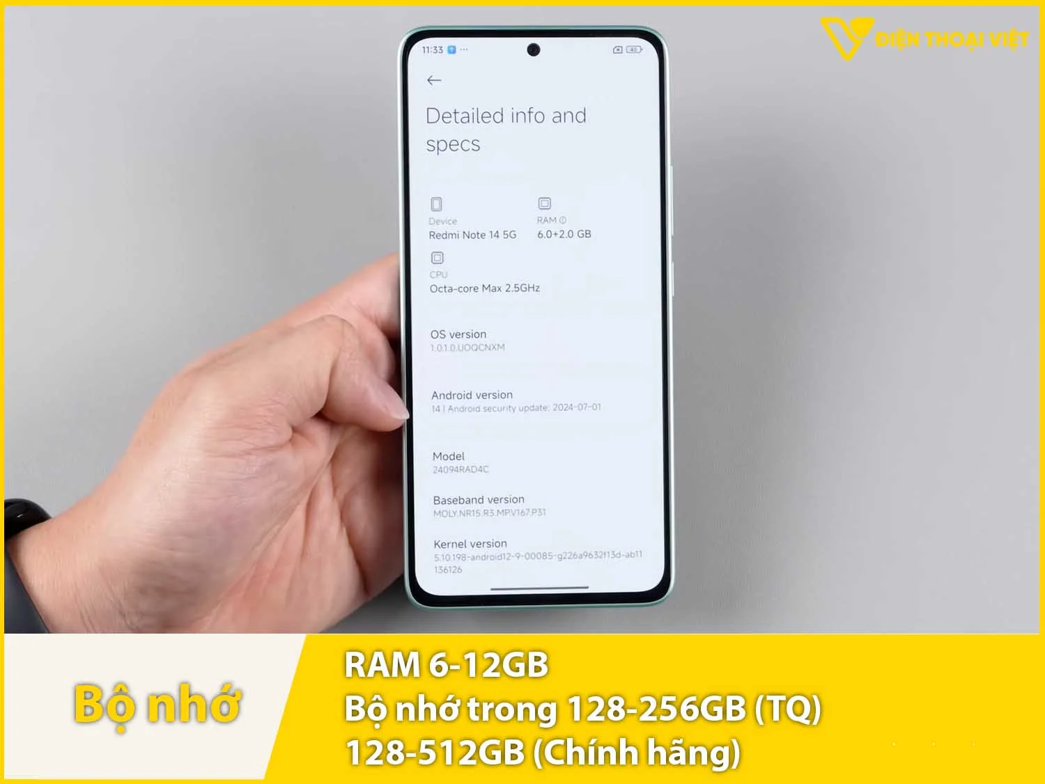 RAM 6-12GB & Bộ nhớ trong 128-512GB