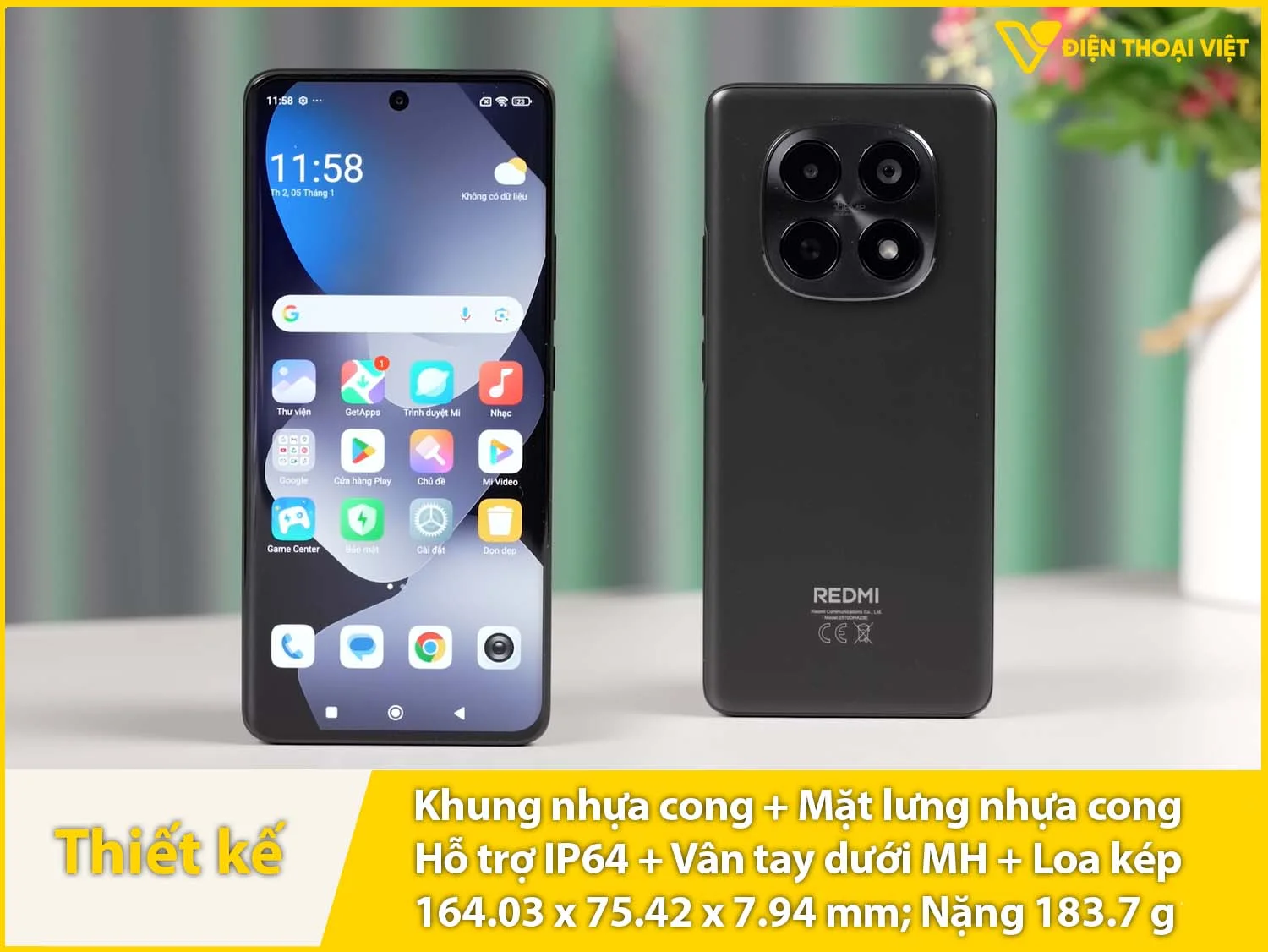 Khung nhựa cong & Mặt lưng nhựa cong