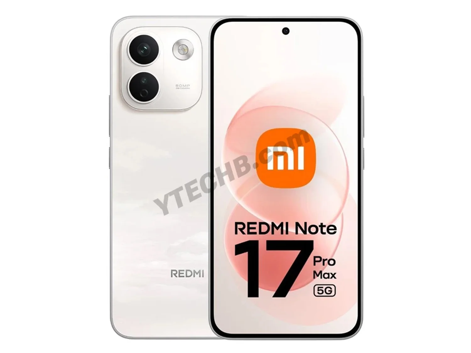 Hình ảnh render của REDMI Note 17 Pro Max phiên bản màu xám