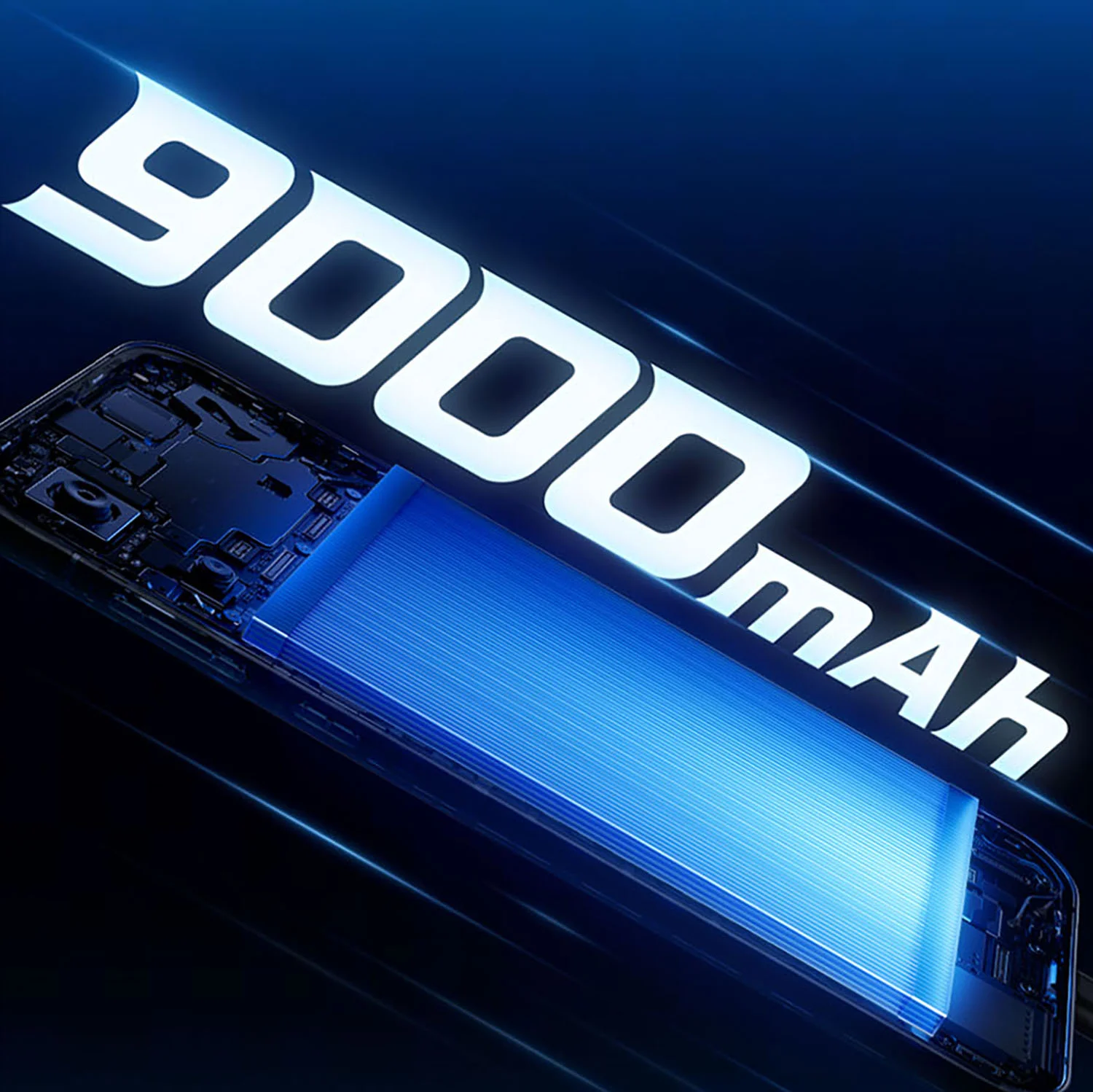 Pin khủng 9000mAh & Sạc nhanh 100W