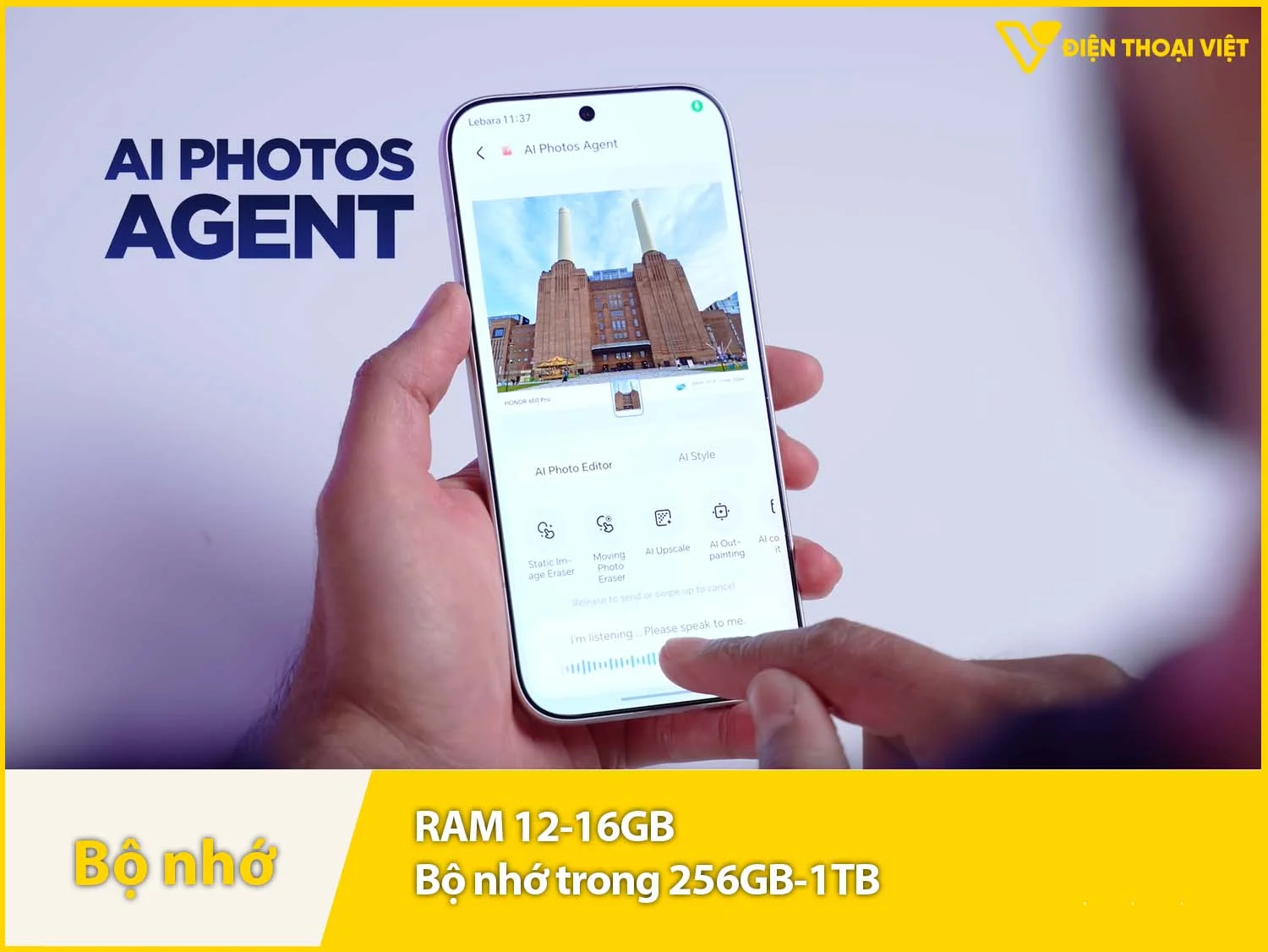 RAM 12-16GB & Bộ nhớ trong 256GB-1TB