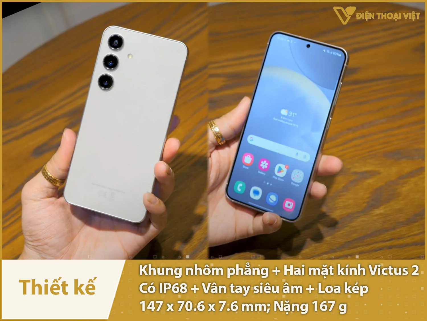 Thiết kế vuông vức, nhỏ gọn