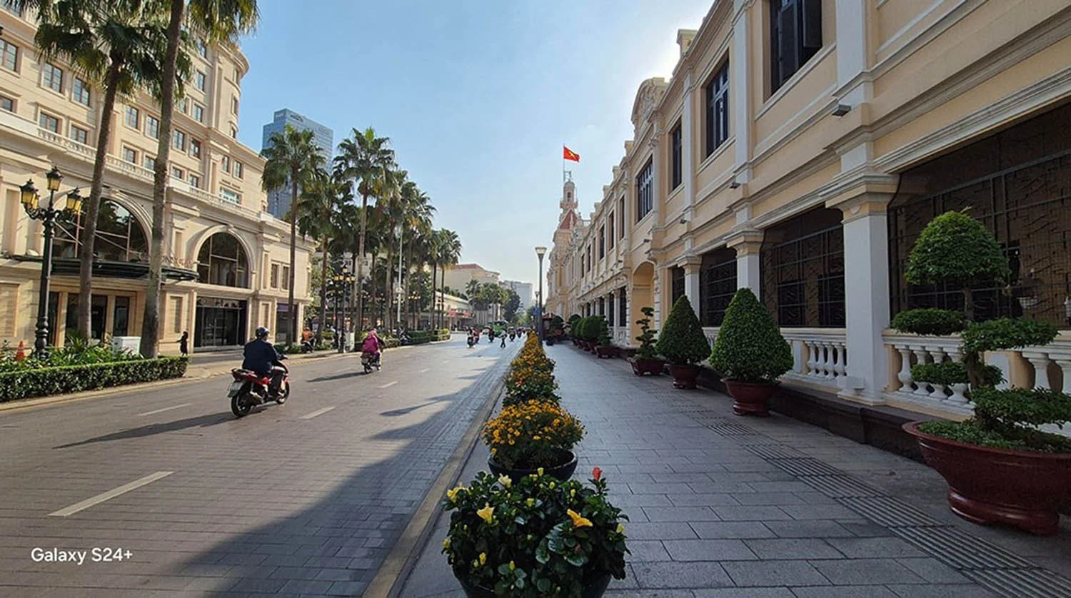 Ảnh phong cảnh có ánh sáng phức tạp