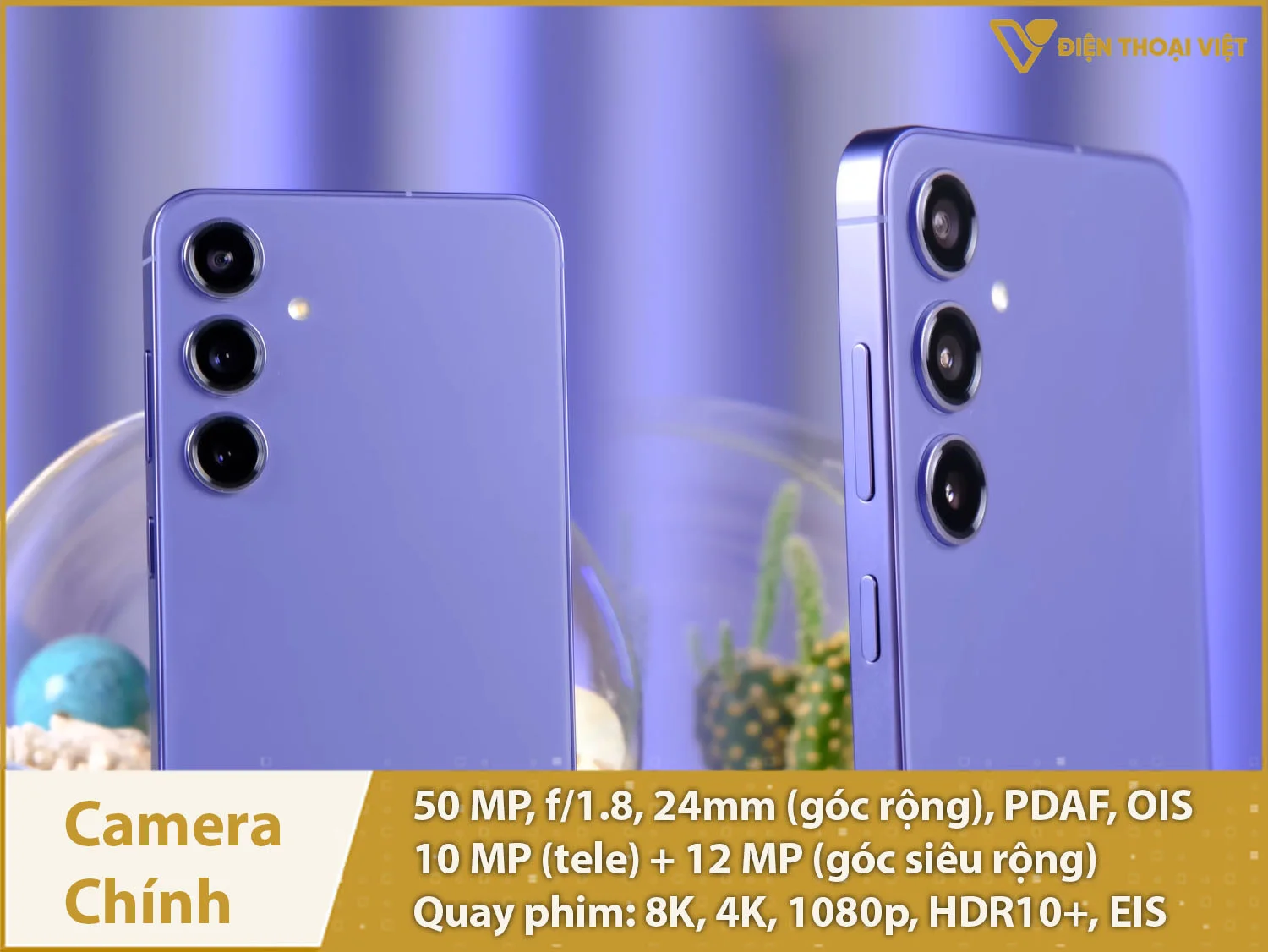 Camera 50MP & Quay phim 8K