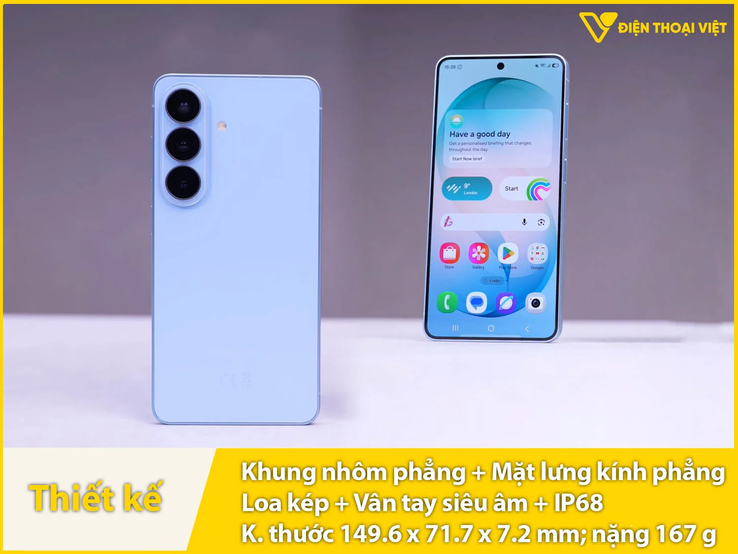 Khung nhôm phẳng & 2 mặt kính phẳng