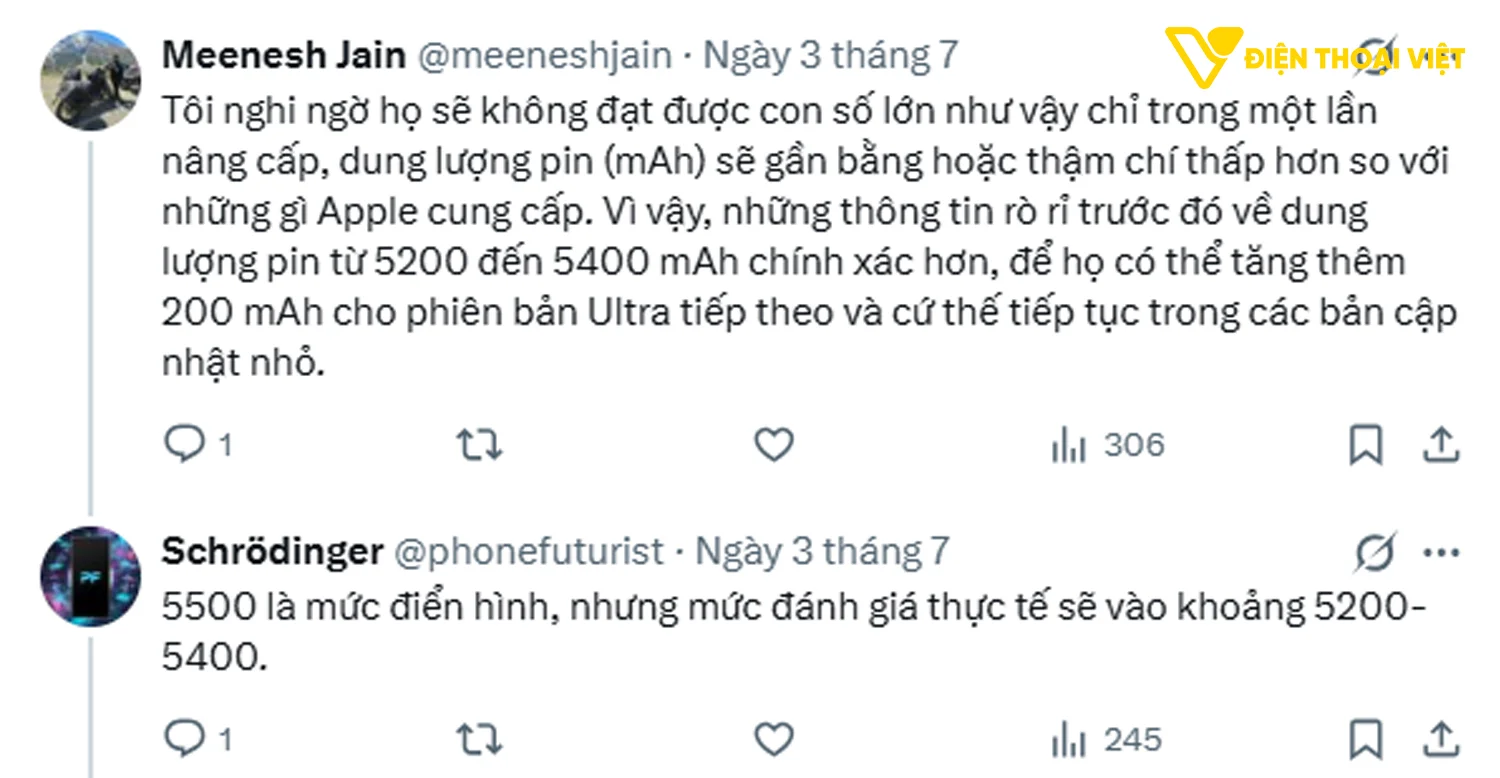 Một người dùng bày tỏ sự nghi ngờ