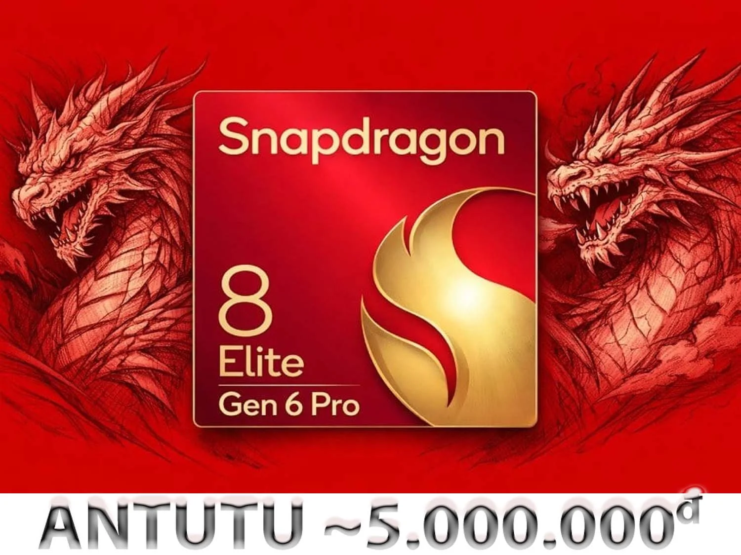 POCO F9 Ultra sẽ trang bị chip Snapdragon 8 Elite Gen 6 Pro khoảng 5.000.000 điểm AnTuTu