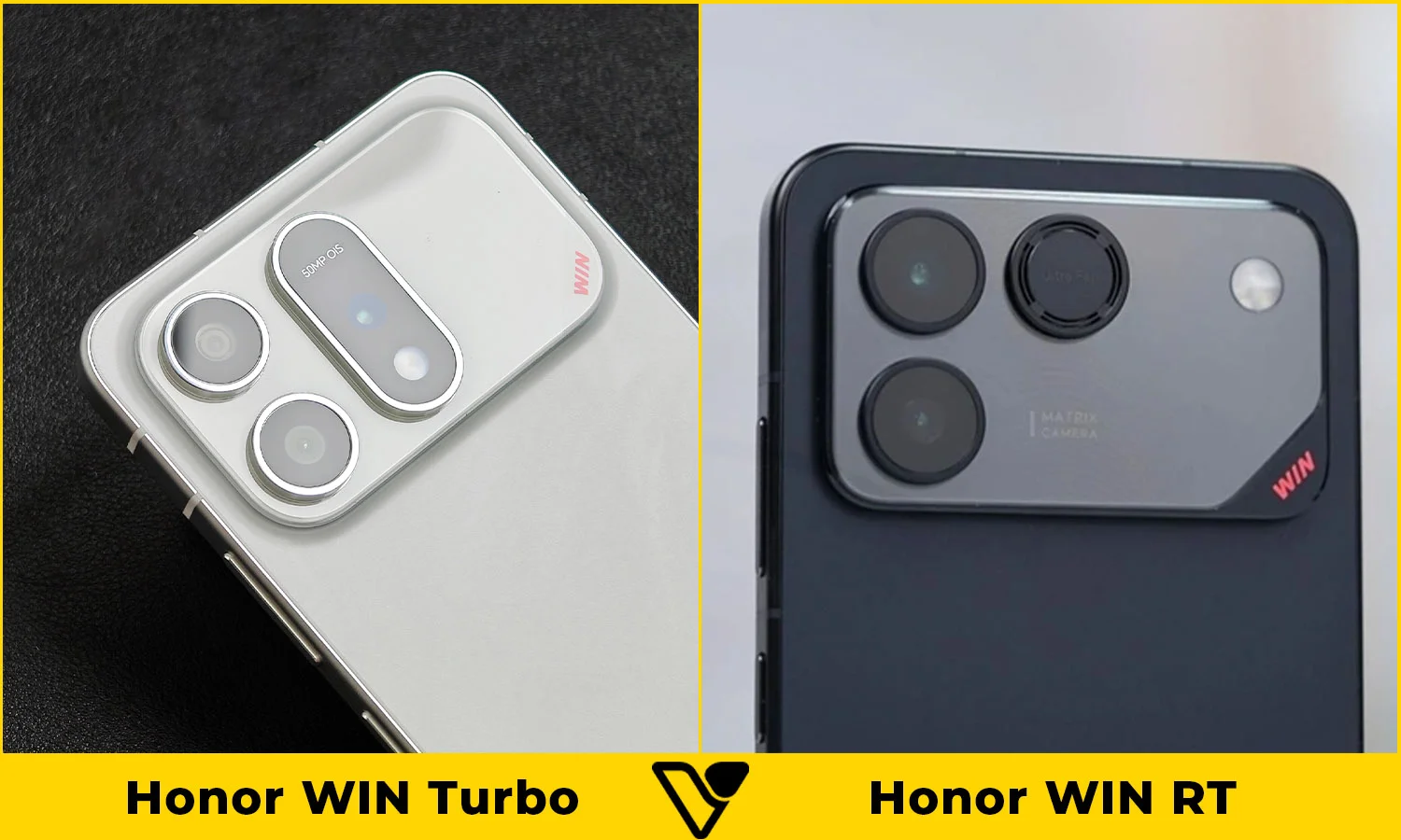 So sánh Honor WIN Turbo vs Honor WIN RT: Camera