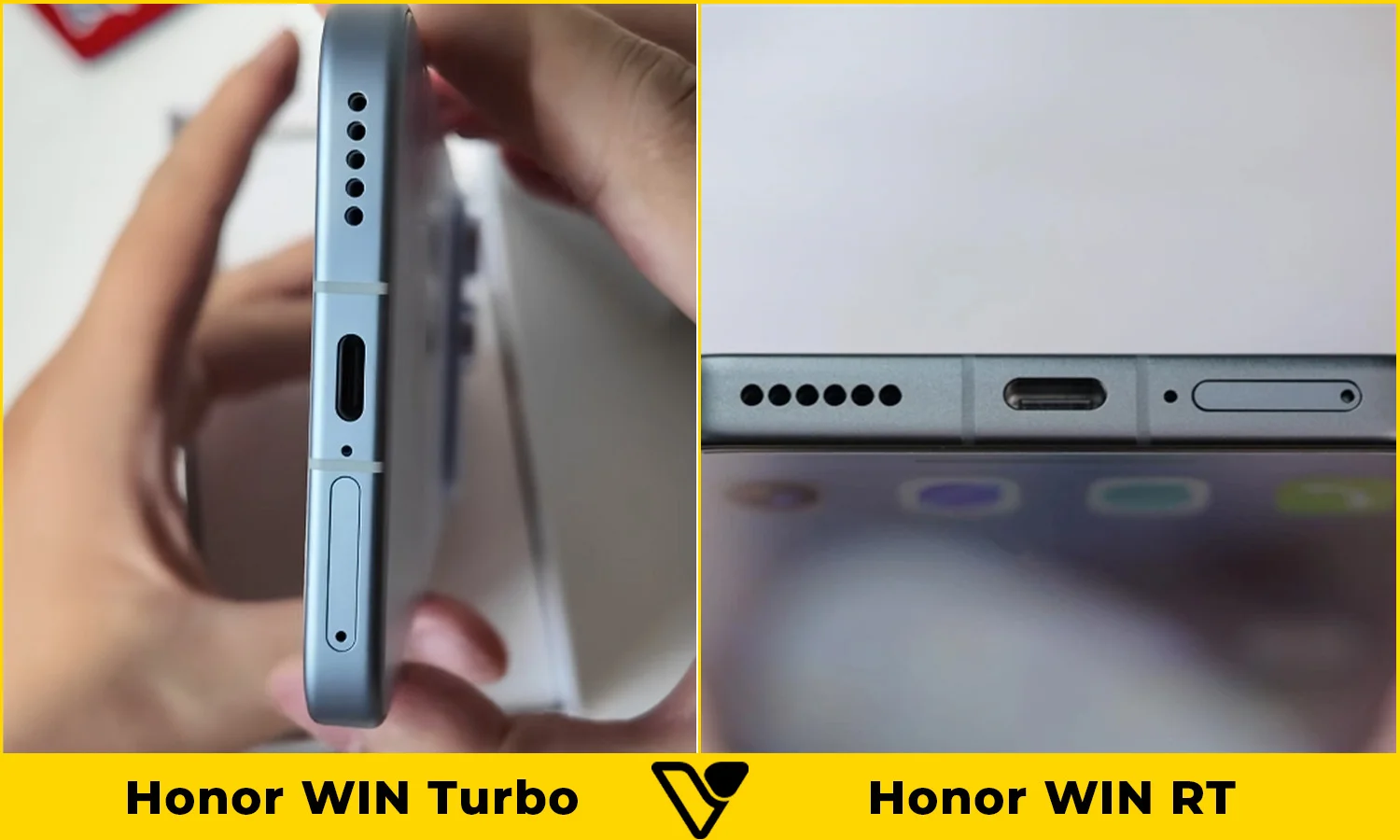 So sánh pin và sạc Honor WIN Turbo vs Honor WIN RT