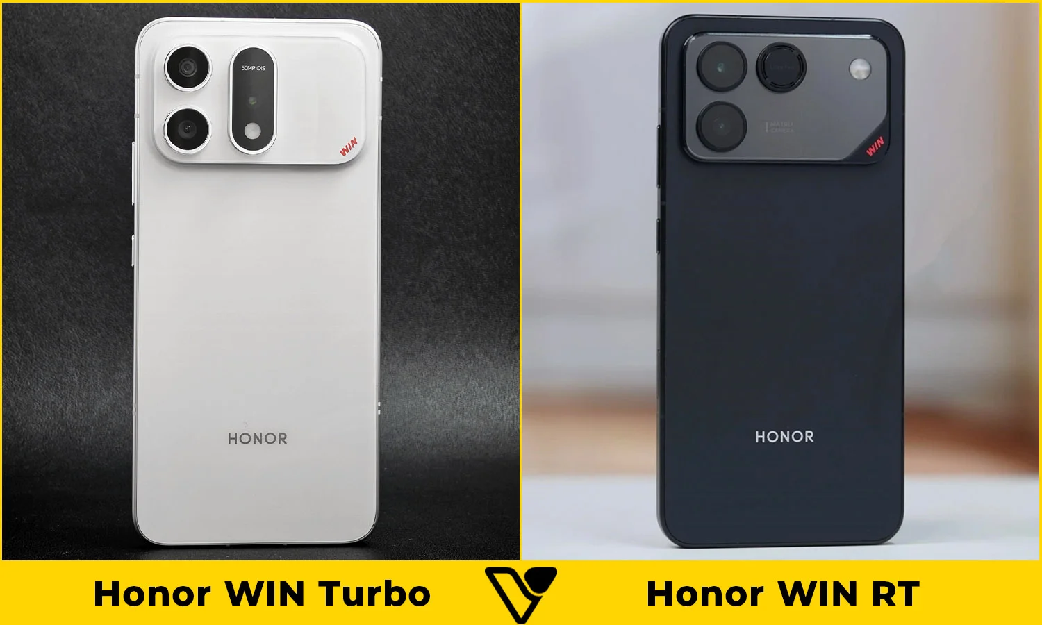 So sánh thiết kế Honor WIN Turbo vs Honor WIN RT