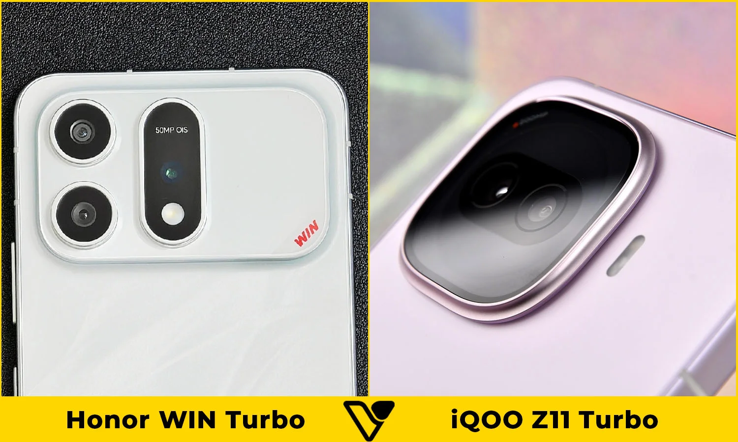 So sánh Honor WIN Turbo vs iQOO Z11 Turbo: Camera