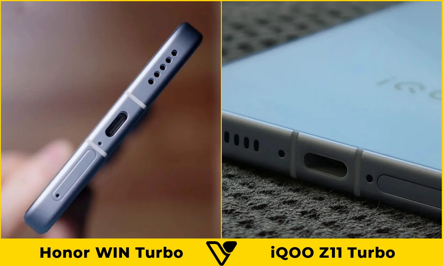 So sánh pin và sạc Honor WIN Turbo vs iQOO Z11 Turbo