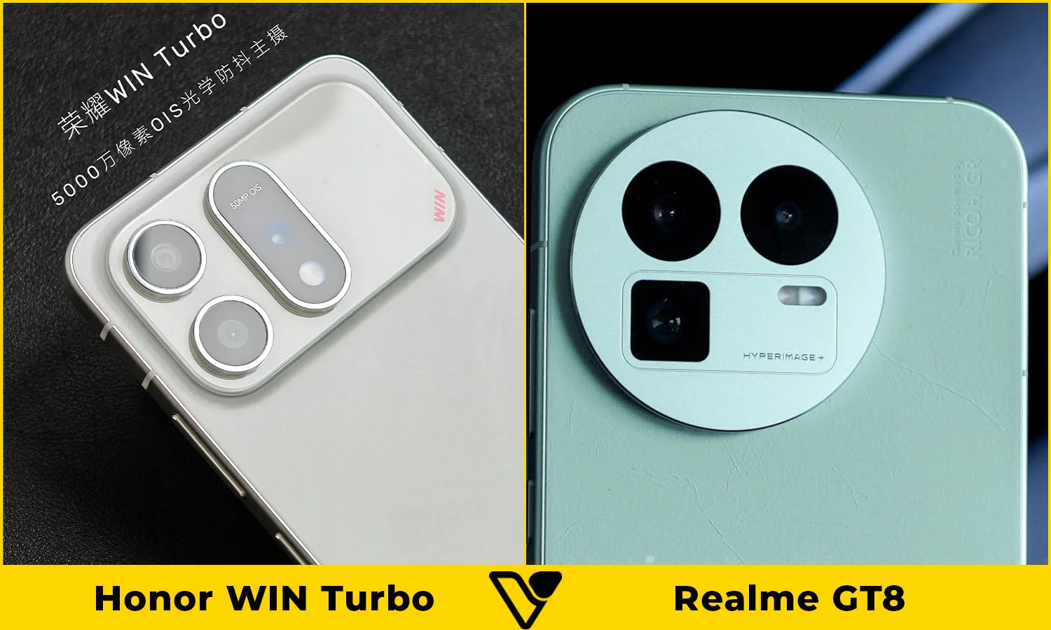 So sánh Honor WIN Turbo vs Realme GT8: Camera