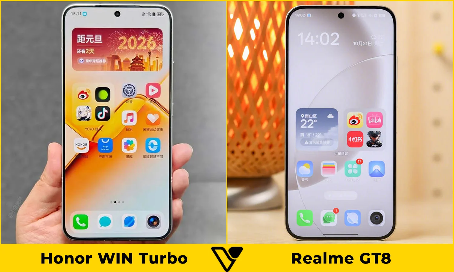 So sánh Honor WIN Turbo vs Realme GT8: Màn hình