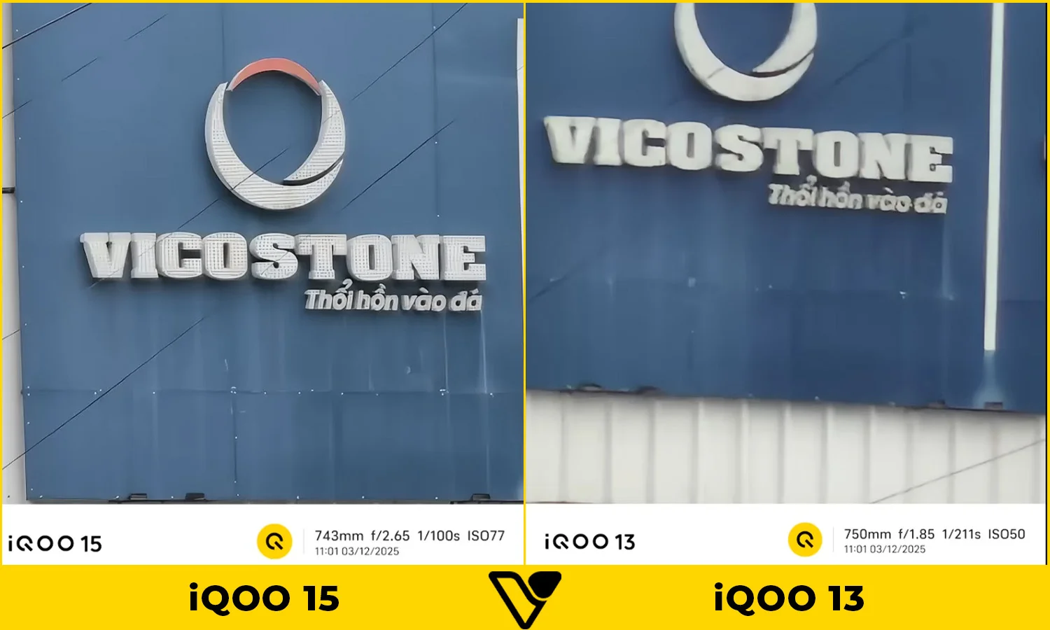 So sánh ảnh chụp zoom xa iQOO 15 vs iQOO 13