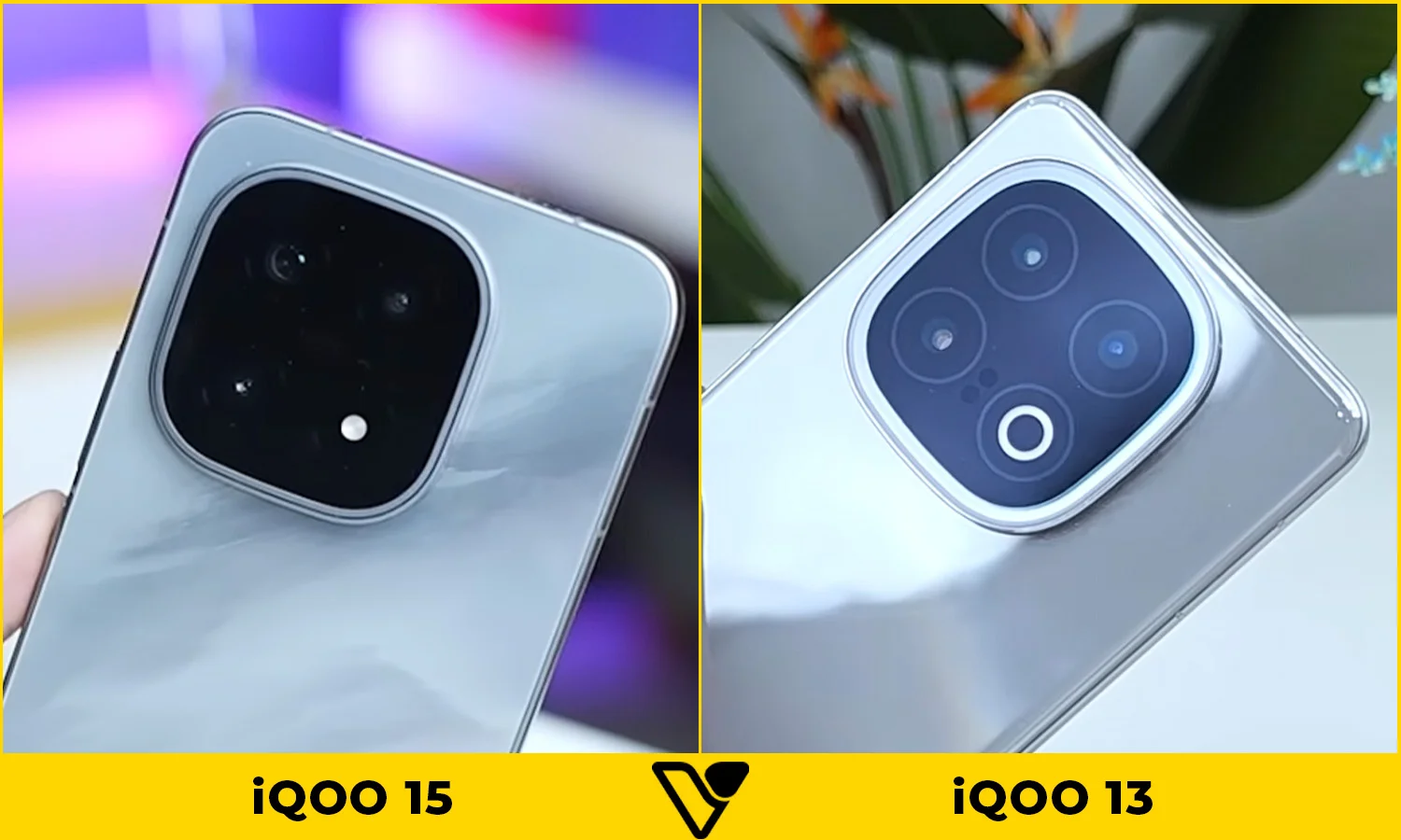 So sánh camera iQOO 15 vs iQOO 13
