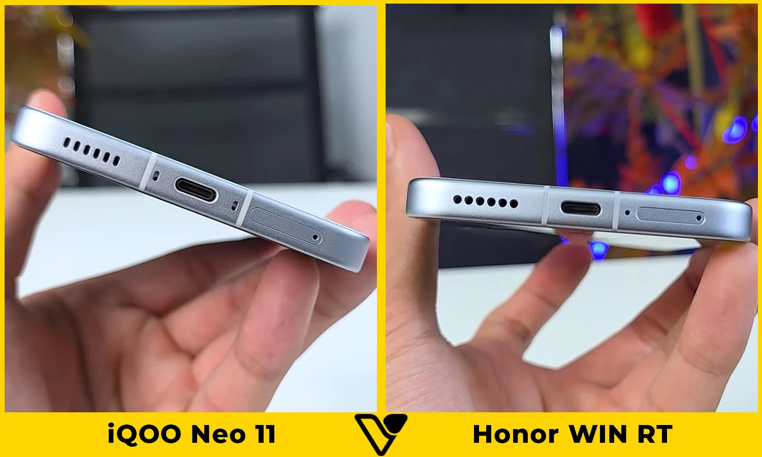 So sánh iQOO Neo 11 vs Honor WIN RT pin và sạc