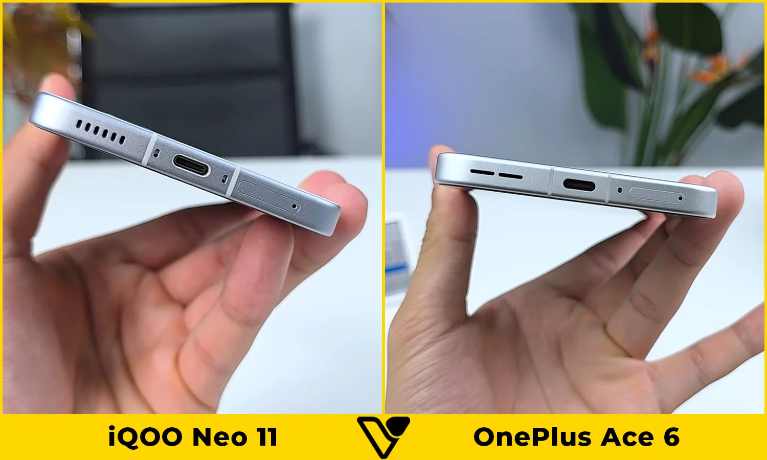So sánh pin và sạc iQOO Neo 11 vs OnePlus Ace 6