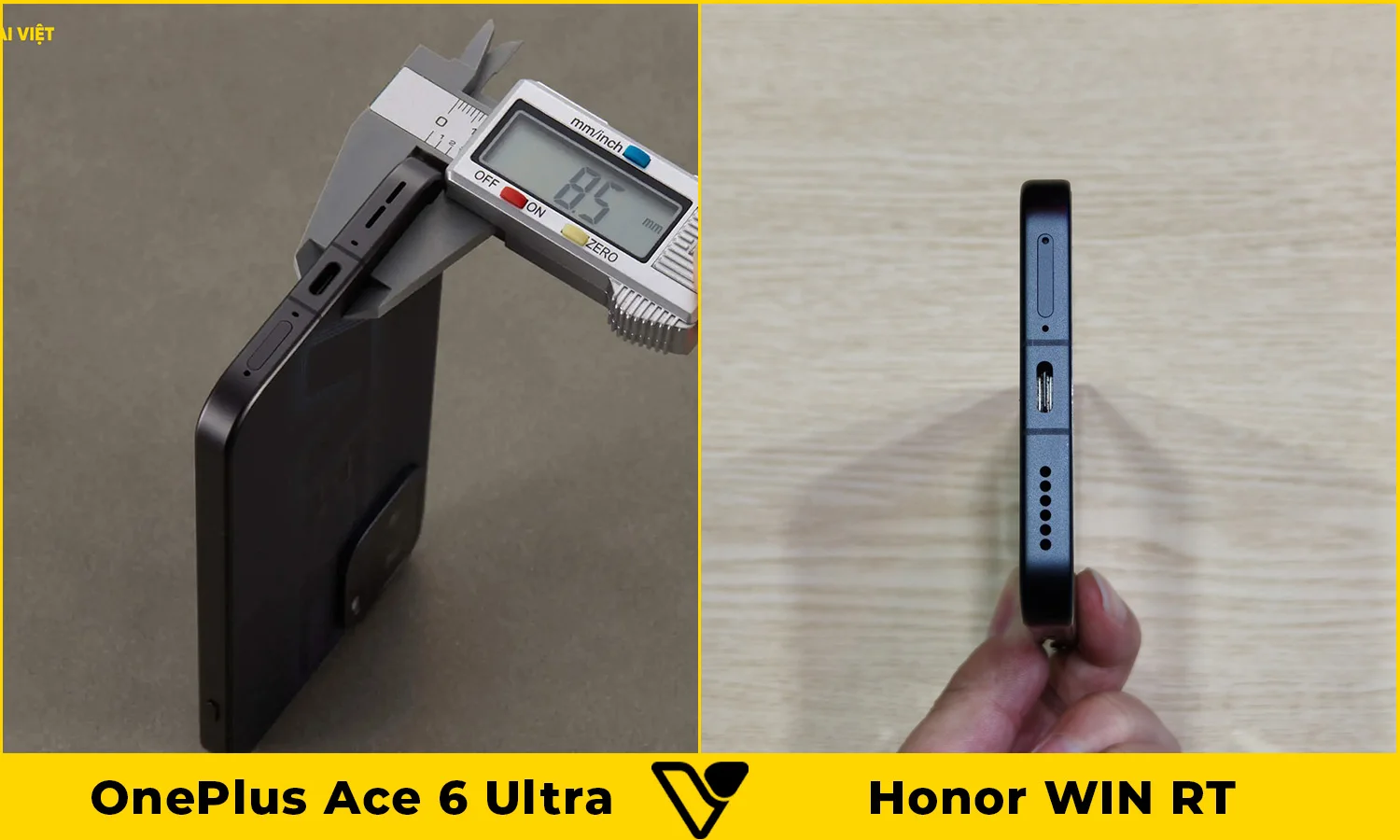 So sánh pin và sạc OnePlus Ace 6 Ultra vs Honor WIN RT