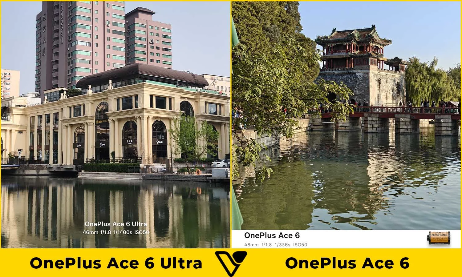 So sánh ảnh chụp ban ngày OnePlus Ace 6 Ultra vs OnePlus Ace 6