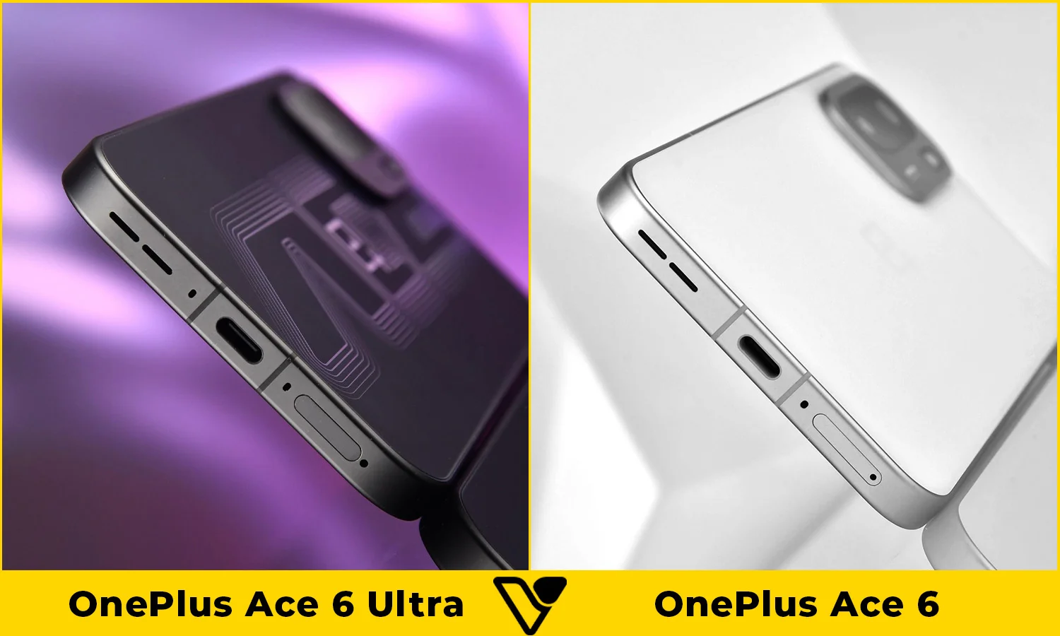 So sánh pin và sạc OnePlus Ace 6 Ultra vs OnePlus Ace 6